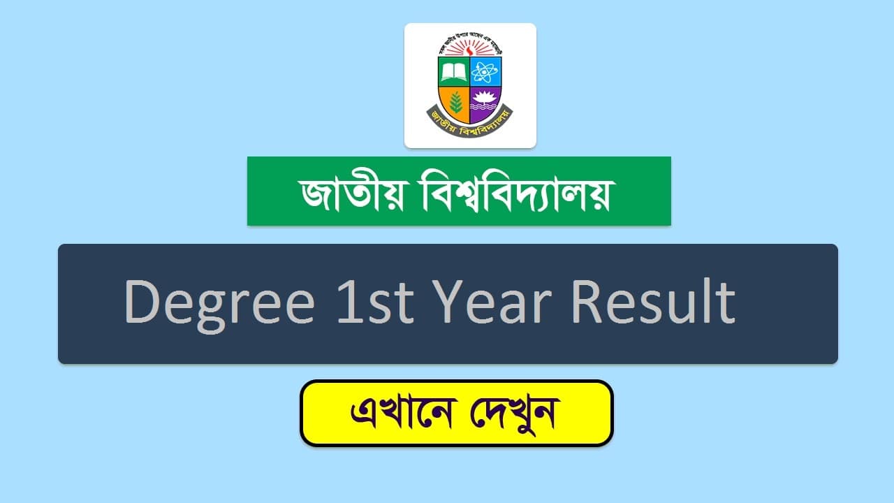 Degree 1st Year Result 2020